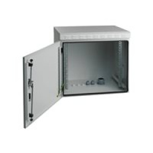 EFB ELEKTRONIK Elektronikwandgehäuse 20HE fest, 1 teilig RAL7035, IP55, 600mm Tief (691720IP55.2) 