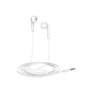 HUAWEI Half-In-Ear Kopfhörer mit Mikrofon AM115 weiß-kunststoff 