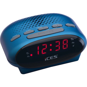 LENCO ICR-210 Uhr Blau Radio (ICR210 BLUE) 