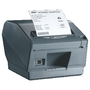 STAR TSP847IIU-24, USB, 8 Punkte/mm (203dpi), Cutter, dunkelgrau (39443610+39607510) 