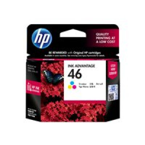 HP 46 Tricolor Ink Advantage Tintenpatrone 