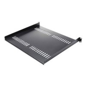 STARTECH.COM Belüfteter Server Rack Fachboden 1 HE - 40,6 cm Tief - Stahl 