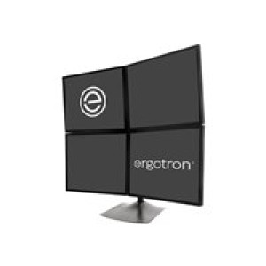  ERGOTRON Quad Monitor stand 2x2 black  