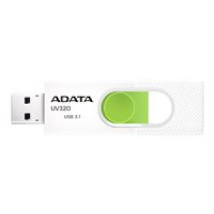  A-DATA USB 3.0 UV320 128GB White/Green  