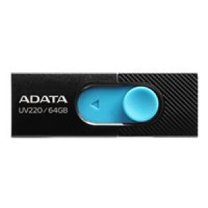  A-DATA USB UV220 64GB Black/Blue  