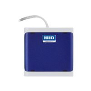  HID GLOBAL OMNIKEY 5022 - SMART-Kartenleser - USB 2.0 - Hellgrau, dunkelblau  