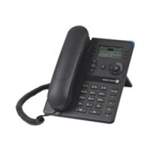 ALCATEL 8008 Einstiegs-DeskPhone, 64 x 128 Pixel, Schwarzweiß-LCD, kei 