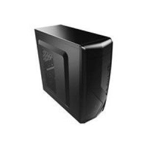 AEROCOOL CS-1102 Midi-Tower - Schwarz 