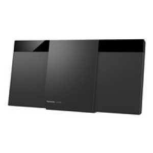 PANASONIC Micro HiFi System mit DAB+ und Bluetooth schwarz 