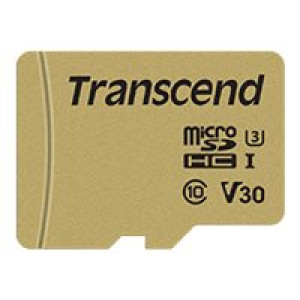  TRANSCEND 16GB UHS-I U1 microSD with adapter SD  