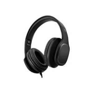 V7 OVEREAR HEADSET W/ MIC 3.5 BLK 