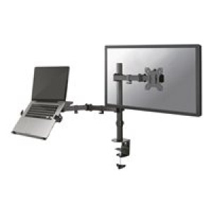  NEOMOUNTS BY NEWSTAR Flat Screen & Notebook Desk Mount clamp/grommet 25,4-81,3cm 10-32Zoll Black  