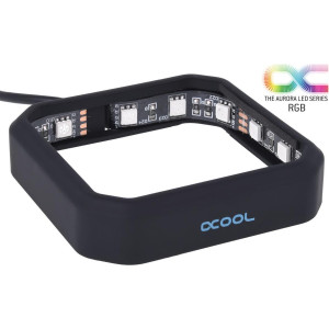  ALPHACOOL Aurora XPX RGB Frame bk Kühler 