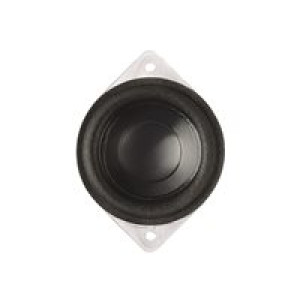 VISATON Full Range Lautsprecher 1.8 " 8 W Schwarz - 4.5 cm (1.8") fullrange speaker with black alumi 