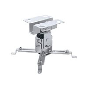 TECHLY Deckenhalterung f. Beamer, ausziehbar, 130mm, silber 