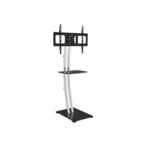  TECHLY TV LED/LCD Standfuß m.rechteck. Basis u.Ablage 32-70"  