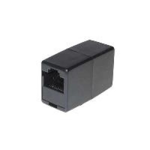 SHIVERPEAKS S-Conn 71220-8 - RJ45 - RJ45 - Weiblich/weiblich - Schwarz - ABS Synthetik 