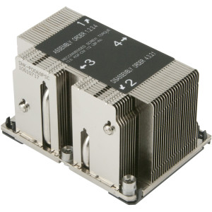  SUPERMICRO 2U PASSIVE CPU HEATSINK Kühler 