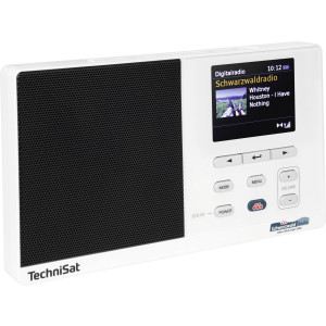 TECHNISAT DigitRadio 215 Schwarzwaldradio-Edition DAB+ Kofferradio DAB+, UKW Weiß 
