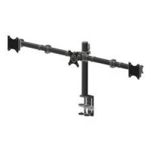  IIYAMA DS1003C-B1 Flexible Desk Mount for Triple Monitor Mount with Clamp or grommet Screen size 10-  