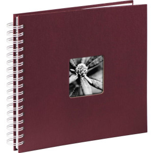 HAMA Fine Art Pappe - Papier Bordeaux Fotoalbum (00001965) 