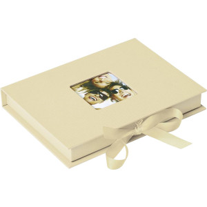 WALTHER Geschenkbox Fun 13x18 70 Fotos creme (FB-112-H) 
