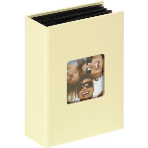 WALTHER Fun creme 10x15 Mini Album für 100 Fotos (MA-357-H) 