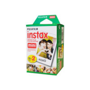 FUJIFILM 1x2 instax mini Film white frame 