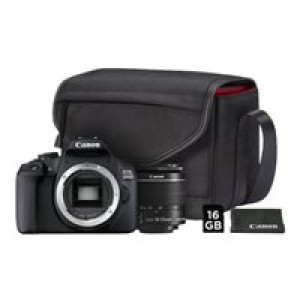 CANON EOS 2000D Value Kit (EF-S 18-55mm) inkl. Tasche + 16GB SDHC 