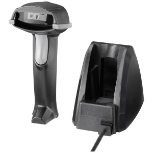 RENKFORCE LS6300BU USB-Kit Barcode-Scanner Bluetooth® 1D Laser Schwarz Hand-Scanner Bluetooth 