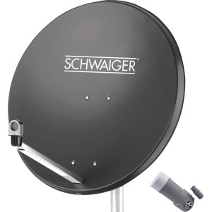 SCHWAIGER SPI9961SET1 SAT-Anlage ohne Receiver Teilnehmer-Anzahl 1 80 cm 