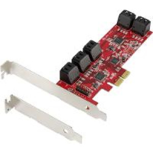 RENKFORCE 0+10 Port SATA III-Controllerkarte PCIe 