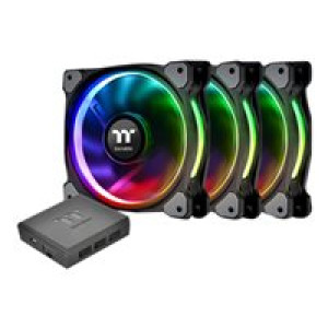  THERMALTAKE Lüfter Thermaltake Riing Plus 12 LED RGB Kit (3er Pack) Gehäuse kühler 