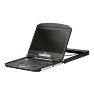  ATEN CL3100NX KVM-Konsole mit 18,5" HD-Display  