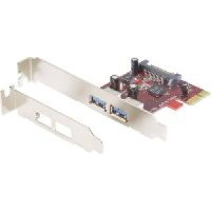 RENKFORCE 2 Port USB 3.0-Controllerkarte USB-A PCIe 