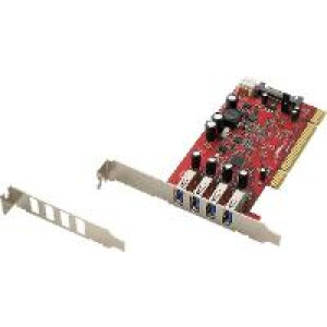 RENKFORCE 4 Port USB 3.0-Controllerkarte USB-A PCI 