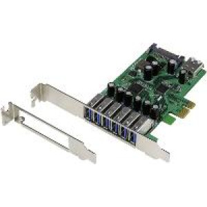 RENKFORCE 6+1 Port USB 3.0-Controllerkarte USB-A PCIe 