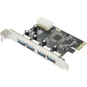 RENKFORCE 4 Port USB 3.0-Controllerkarte USB-A PCIe 