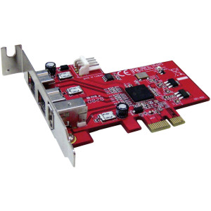 RENKFORCE 3 Port FireWire 800-Controllerkarte PCIe 