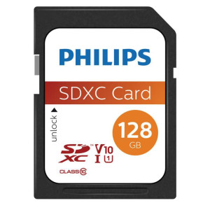  PHILIPS SD SDXC Card 128GB Card Class 10  