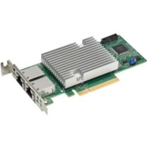 SUPERMICRO 2-Port 10GbE Controller LP AOC-STG-b2T 