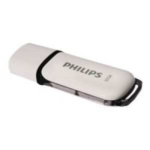  PHILIPS USB-Stick 32GB 2.0 USB Snow Edition grey  
