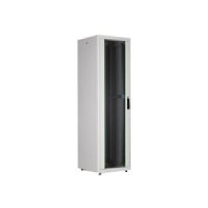 DIGITUS 22HE Netzwerkschrank Dynamic Basic 1155x600x600mm Farbe Schwarz RAL 9005 mit Glastür 