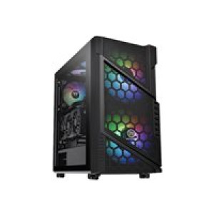 THERMALTAKE Commander C31 TG Midi Tower "ARGB" schwarz retail 