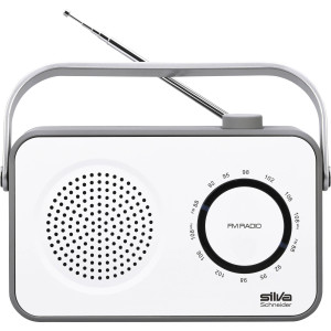 SILVA SCHNEIDER M295TR UKW Tischradio UKW Weiß 