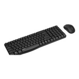  RAPOO Desktop WL X1800S black German, 2.4 GHz (18177) Tastaturen 