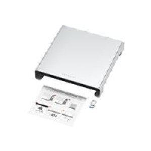  SATECHI Aluminum Monitor Stand Hub für iMac silber  