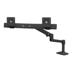  ERGOTRON LX dual direkt Tischhalterung Schwarz matt bis 63,5cm 25Zoll 0,9-5kg pro Display belastbar  