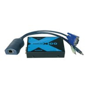  ADDER Adderlink X100 VGA | USB and audio KVM extender set over CAT to 100 meters  