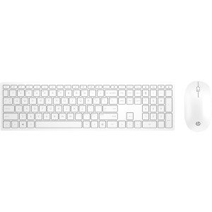  HP Pavilion Wireless Desktop Set 800 White FRENCH (4CF00AA#ABF) Tastaturen 